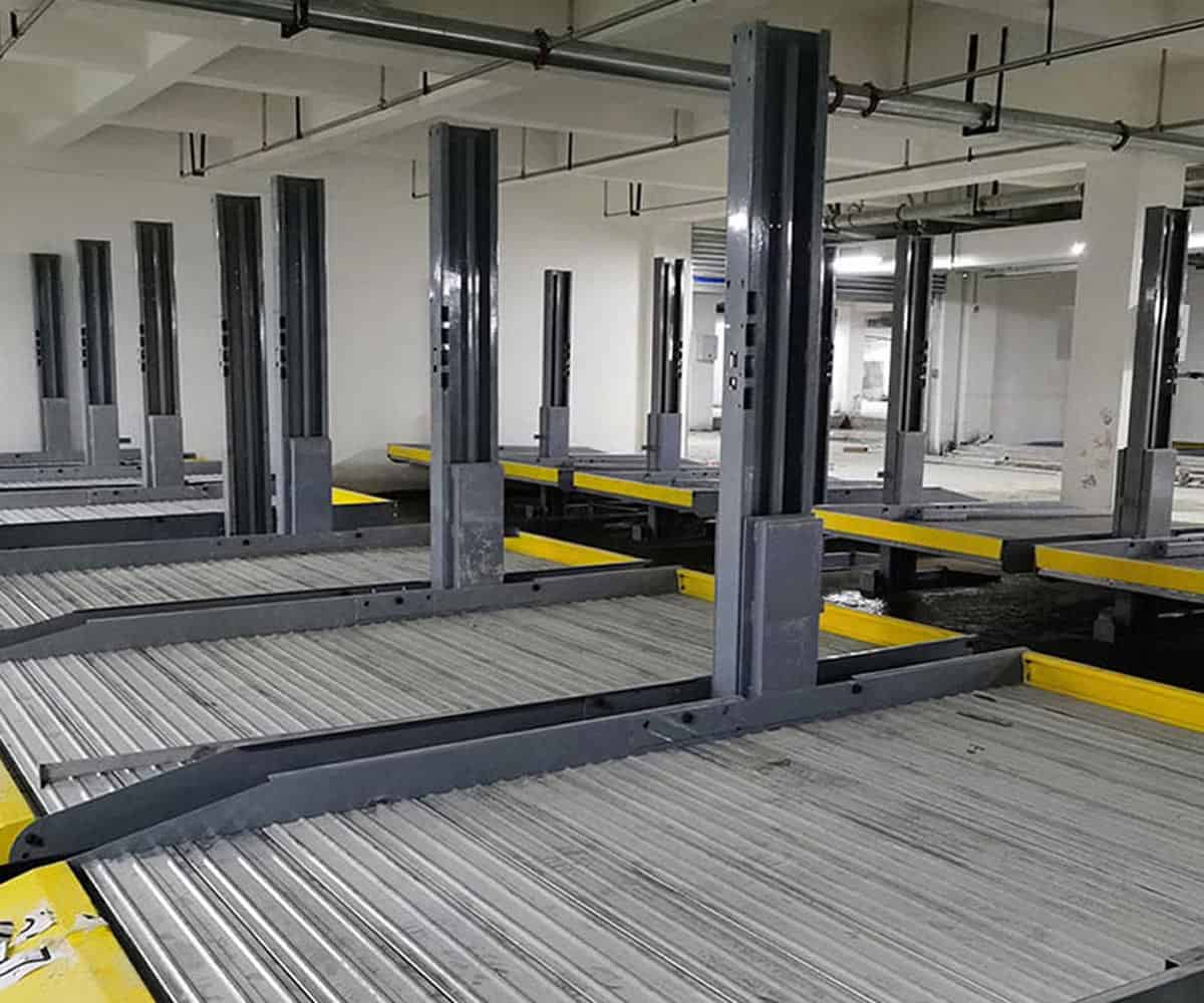 南岳區兩層簡易式機械式立體停車設備過規劃