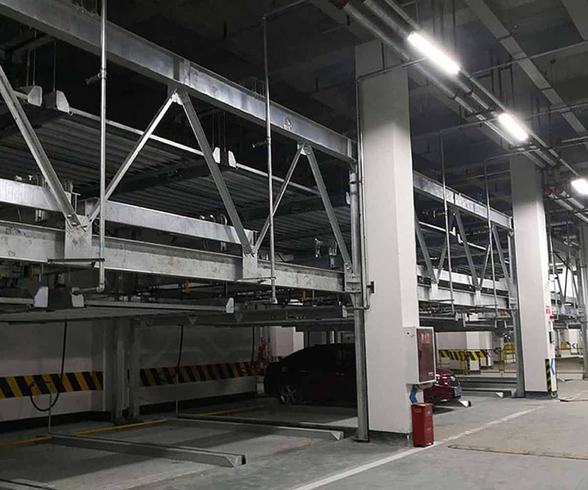 重慶市雙層升降橫移立體車庫安裝