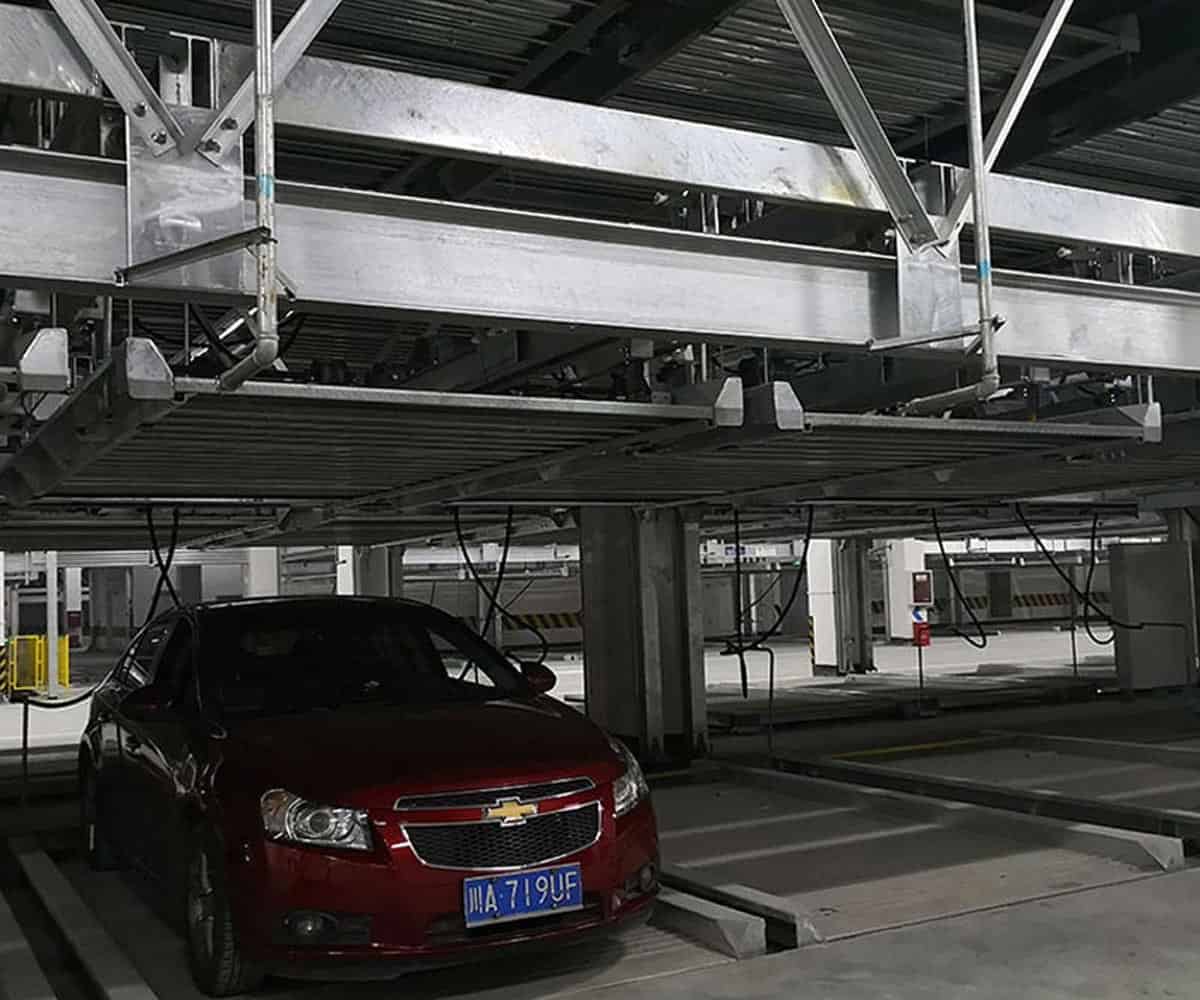 開福區二層簡易升降機械車庫二手