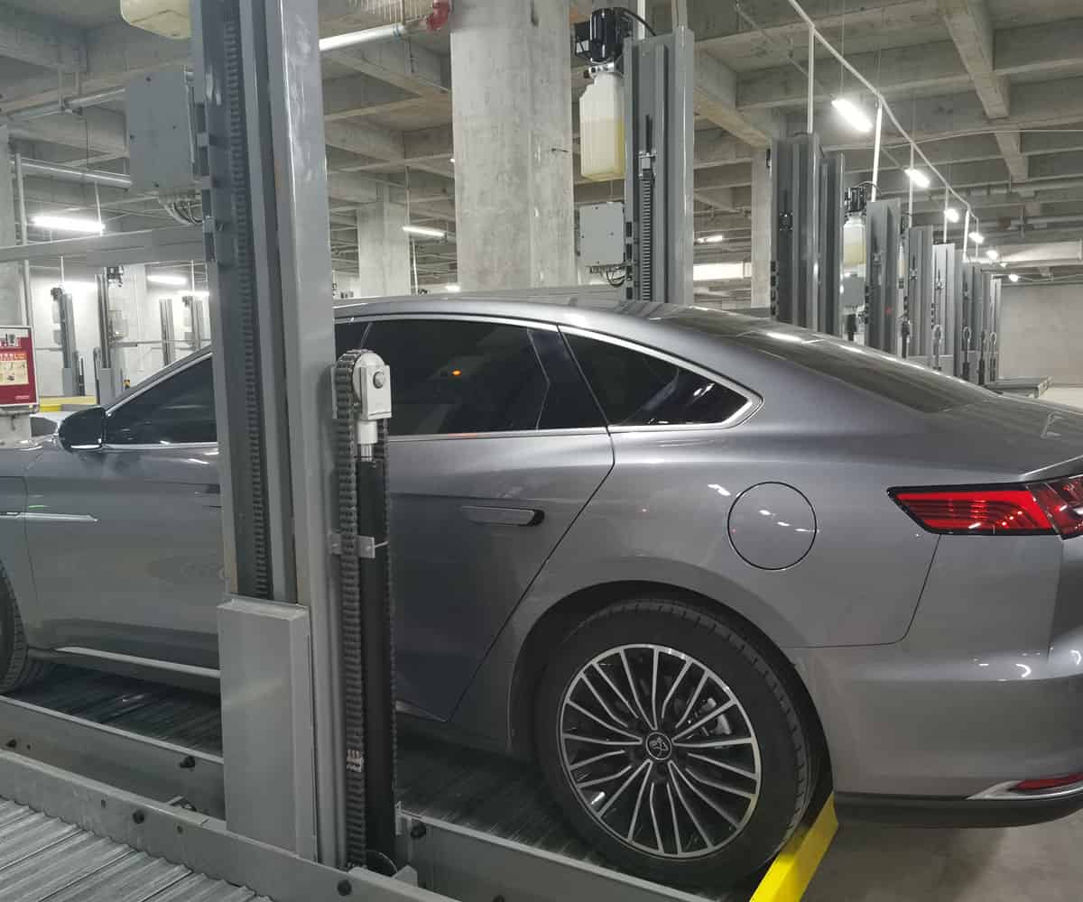 通道縣雙層升降橫移式機械式立體停車設(shè)備租賃