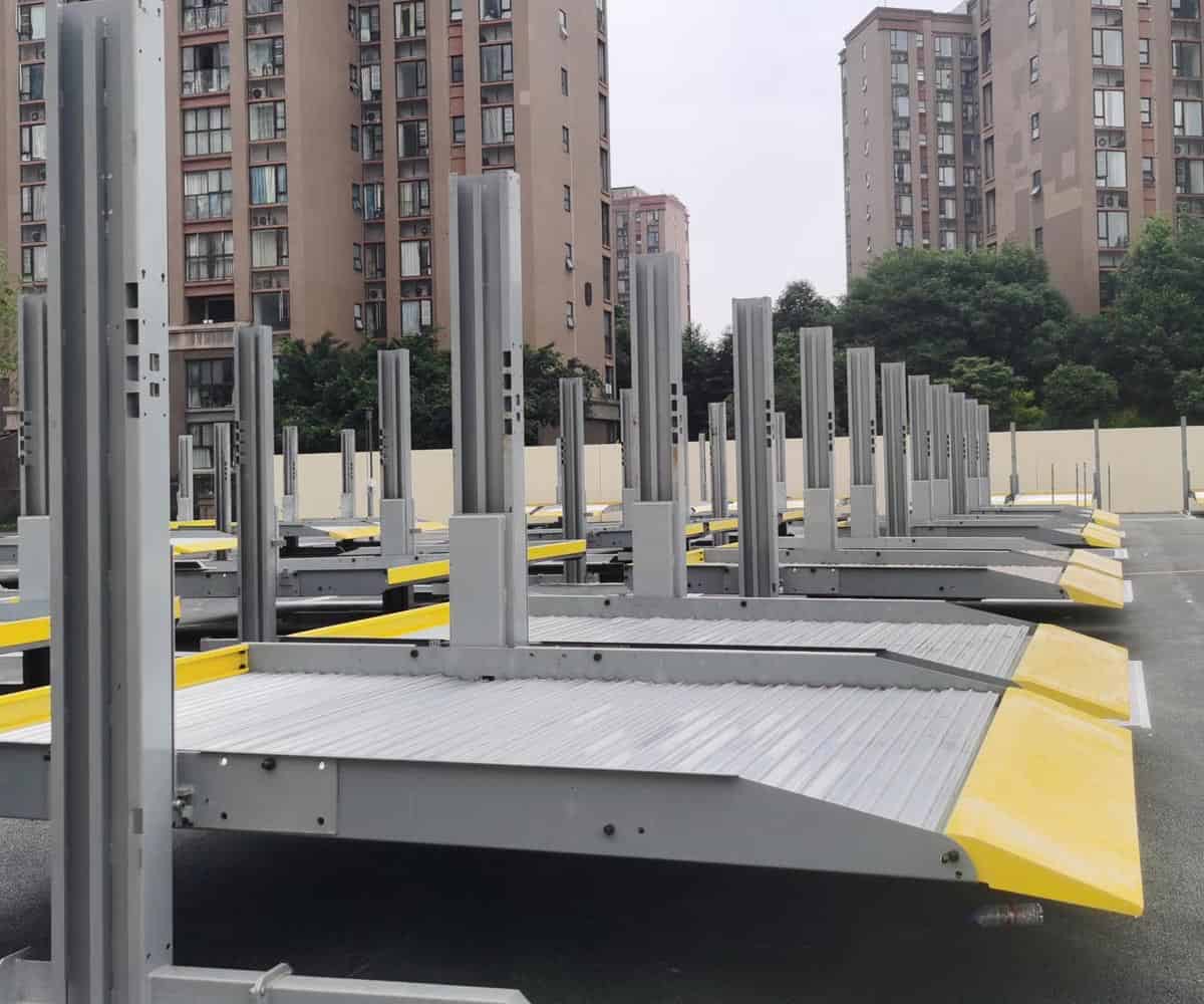 開福區雙層簡易升降停車立體車庫價格