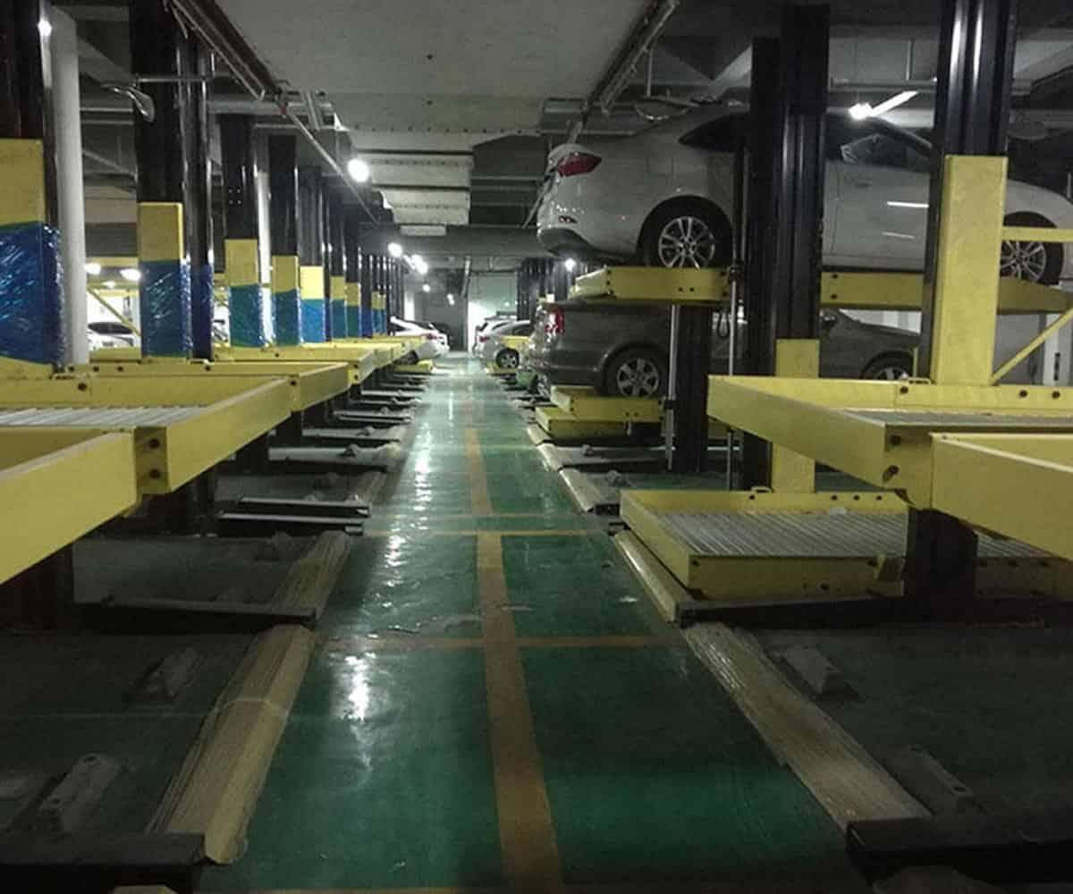 湘西州四柱簡易式立體車庫停車設備回收