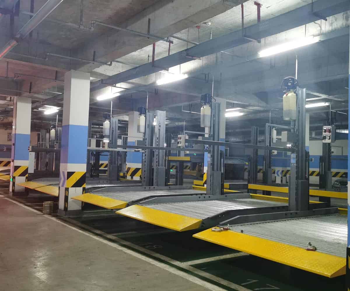 邵陽縣升降平移式機械停車拆除
