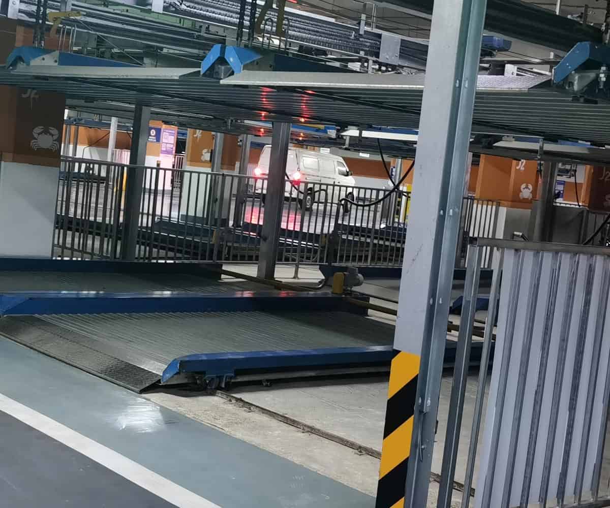 陜西省上下停車庫拆除