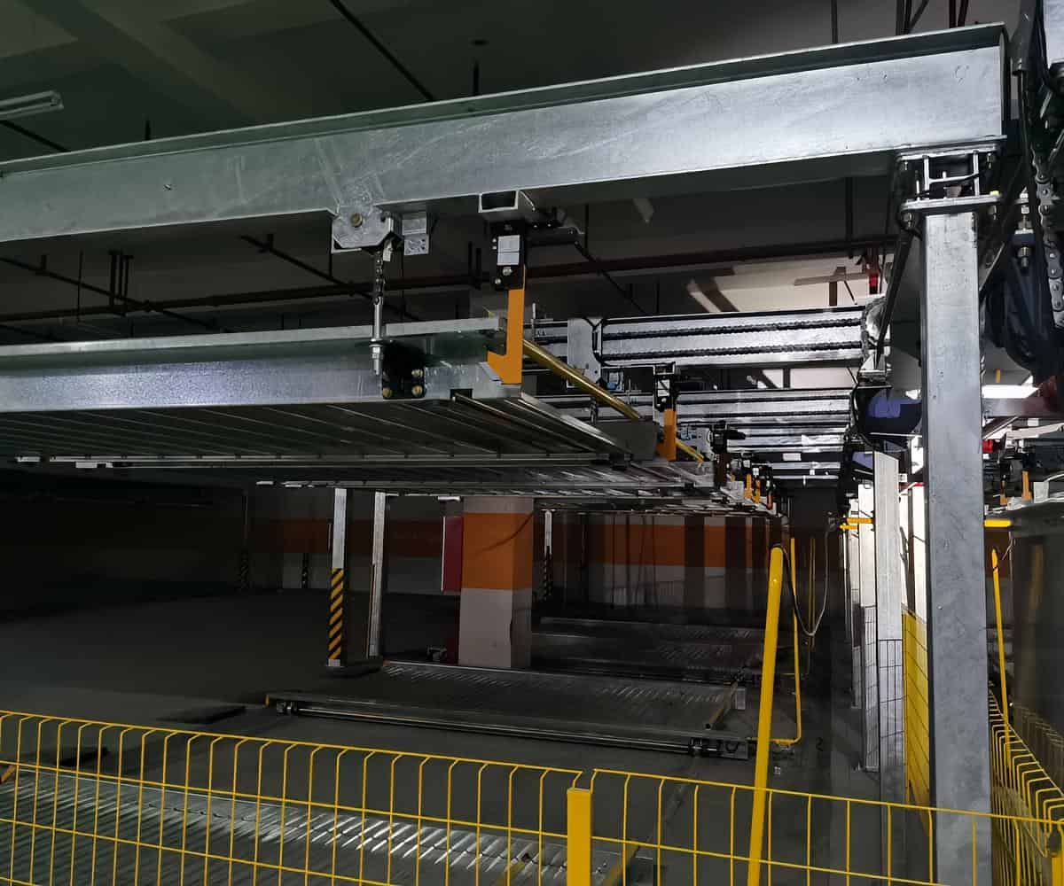 立體車位租賃上下機(jī)械停車位的解決方案