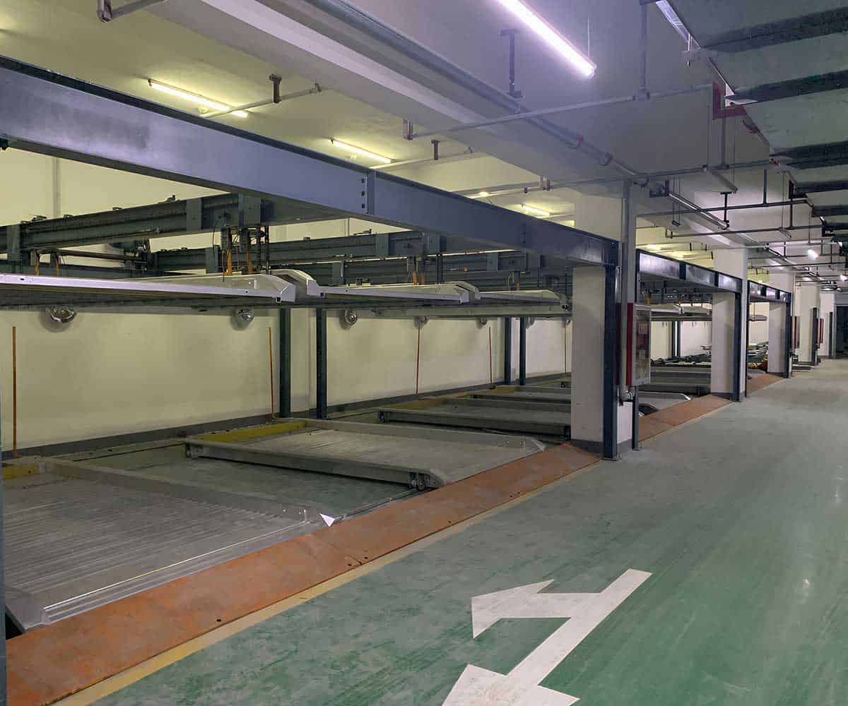 上下兩層機(jī)械式立體車庫的優(yōu)劣分析