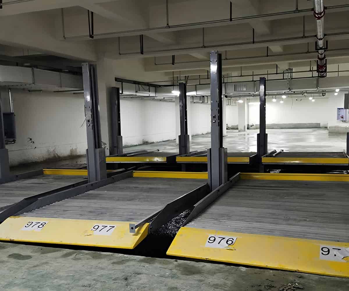 立體車庫(kù)租賃新選擇4柱立體車位租賃全解析