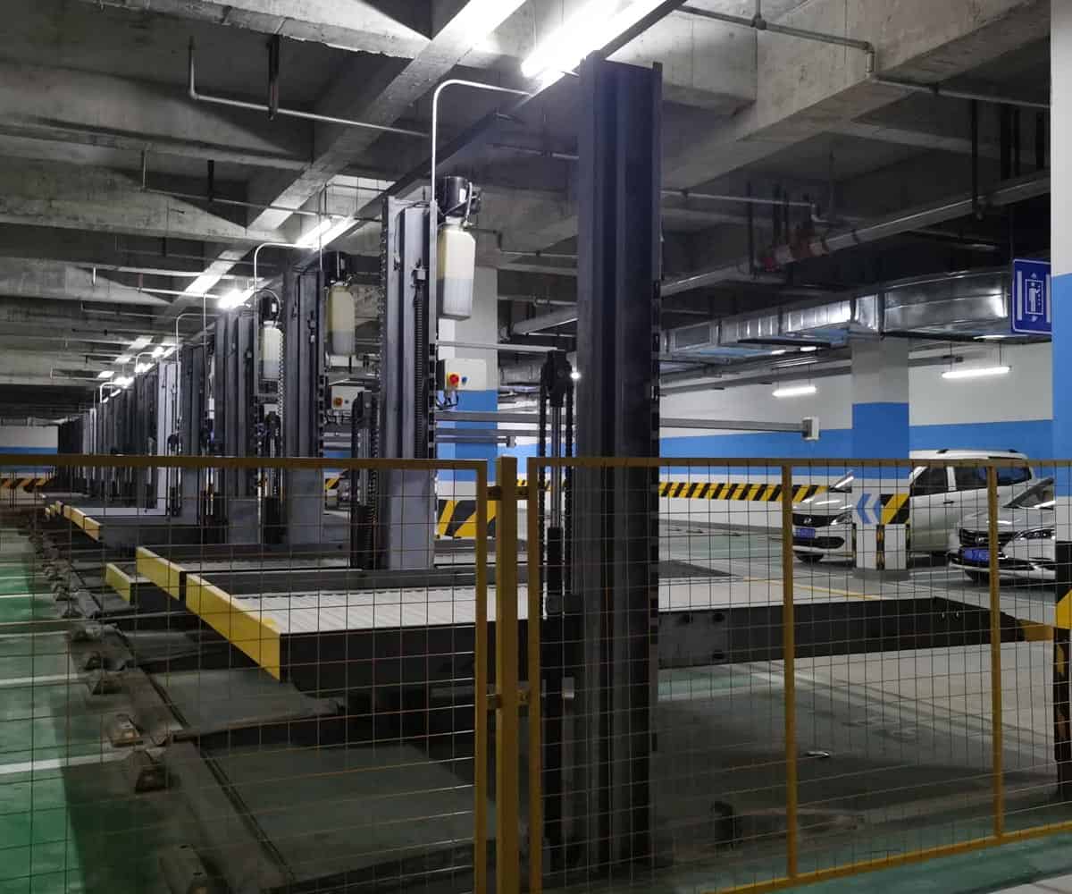 兩層簡易升降機械式立體停車設備 兩層簡易升降機械式立體停車設備