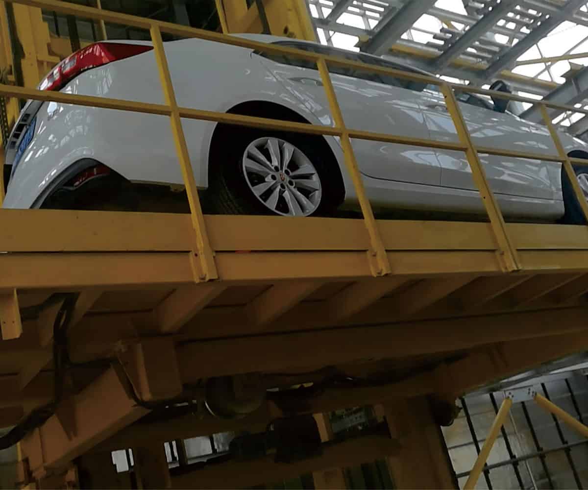 全智能平面移動(dòng)類機(jī)械式停車位