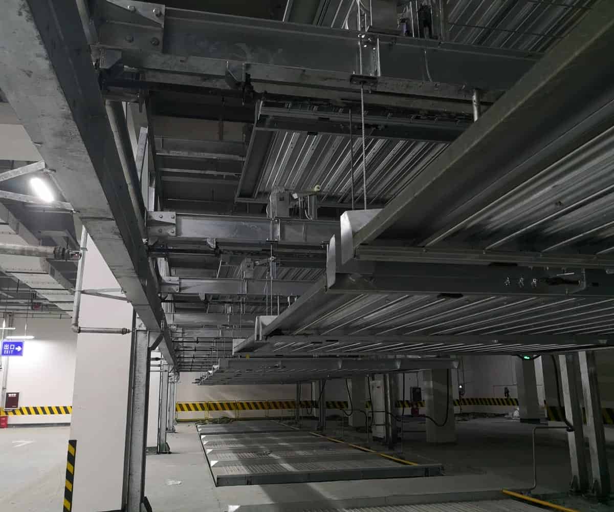 負(fù)一正四地坑式PSH5D1五層升降橫移機(jī)械式停車設(shè)備