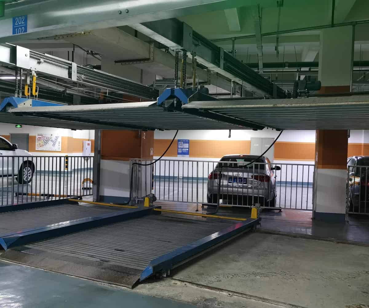 PSH上下升降機械車庫