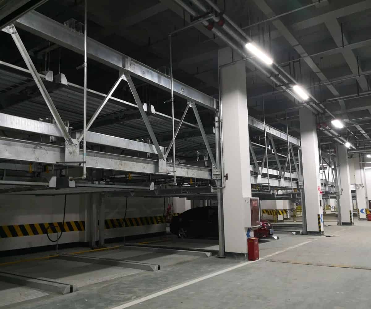 升降平移機械式停車庫